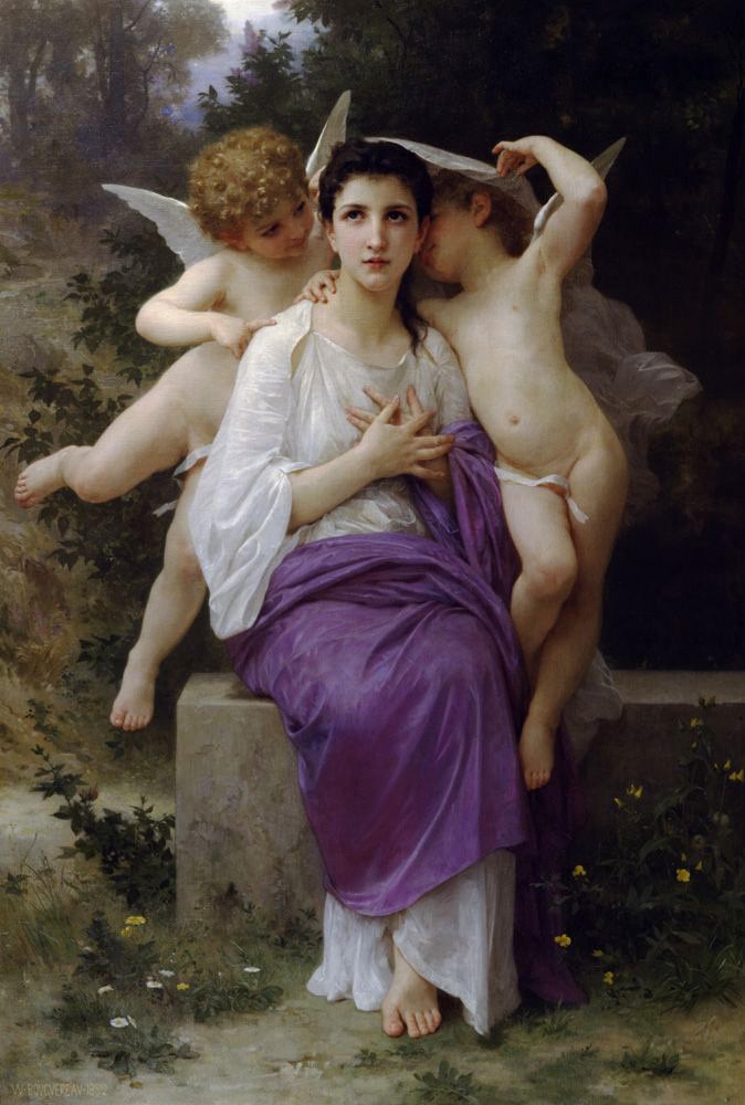 William Bouguereau The Heart's Awakening